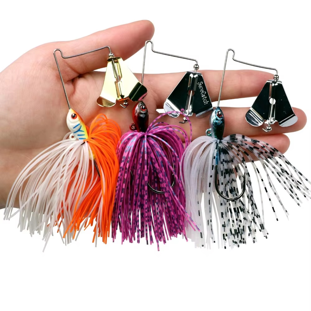 1pcs 12.8g Spinnerbait Fishing - Fishing Lure Blade Bait avis et prix