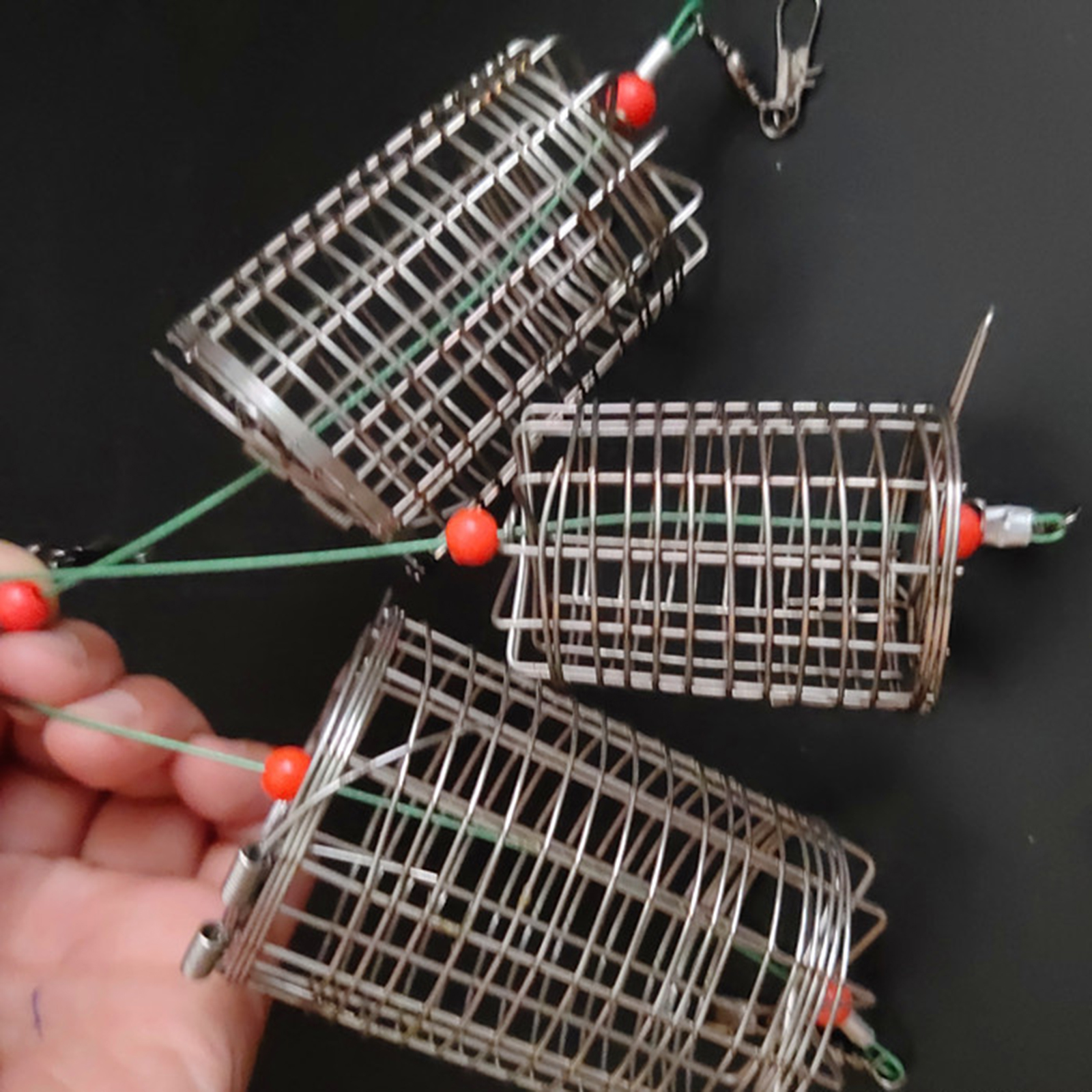 5x Solid Fishing Feeder Cage T - Fishing Lure Box avis et prix