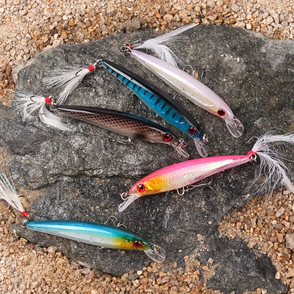 5pcs/box Laser 3D Eyes Bionic  - Fishing Lure Accessories avis et prix