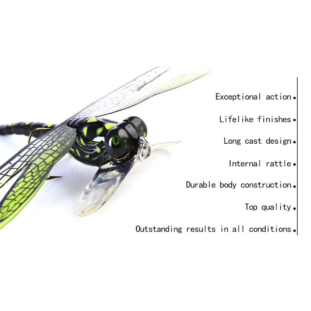 FTK 6g Topwater Dragonfly Dry  - Fishing Lure Popper avis et prix