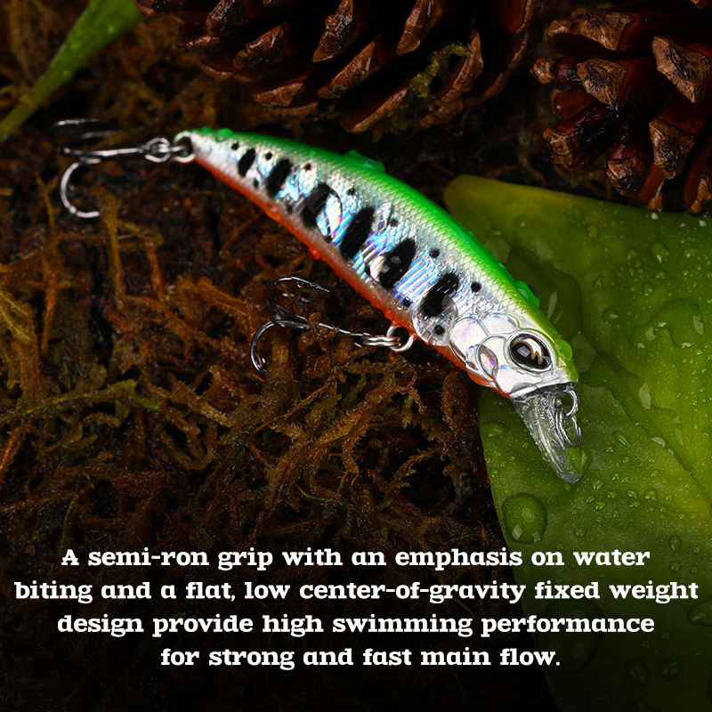 TSURINOYA  Sinking Minnow 60S  - Fishing Lure Jerkbait avis et prix