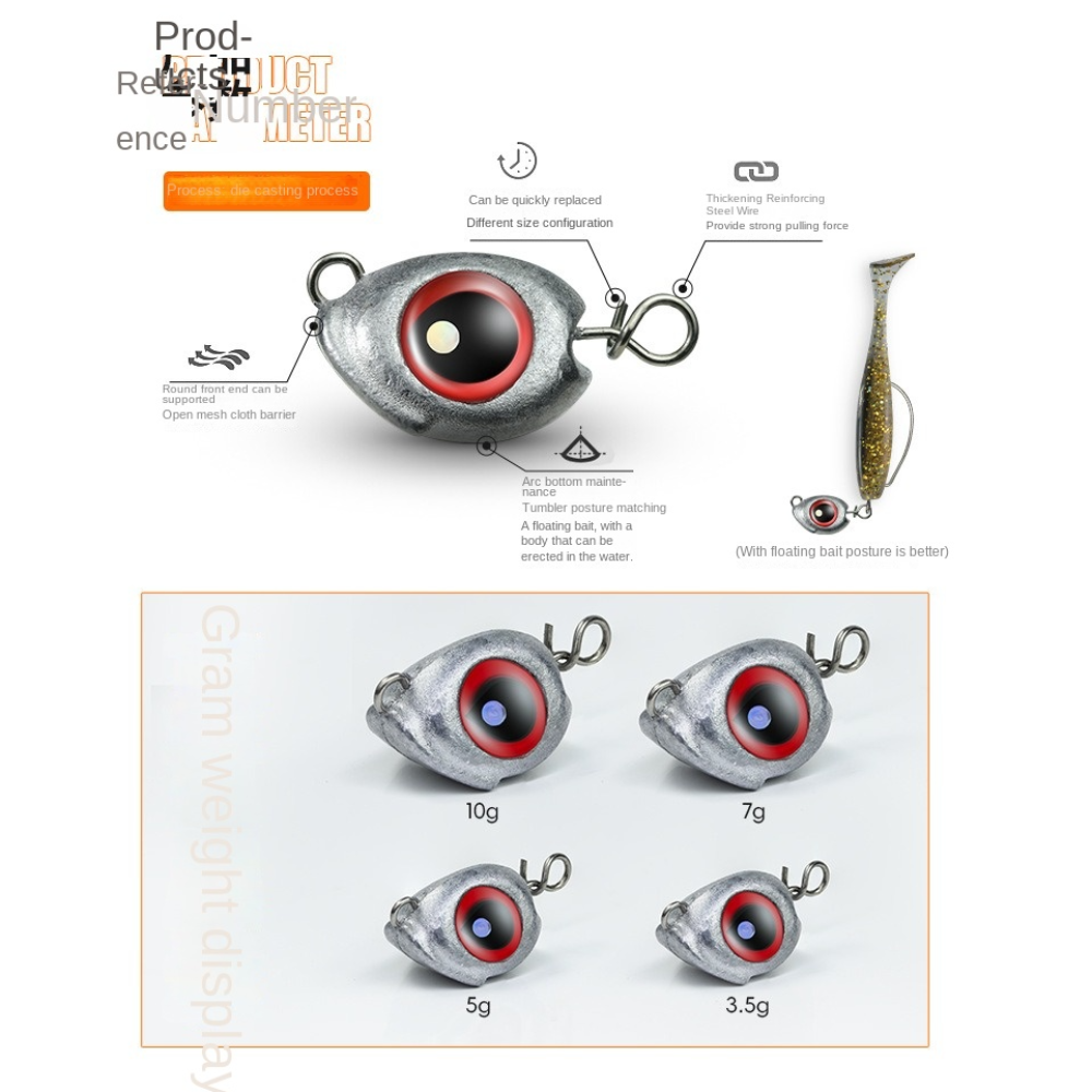 10pcs 3.5g/5g/7g/10g Swimbait  - Fishing Lure Jig avis et prix