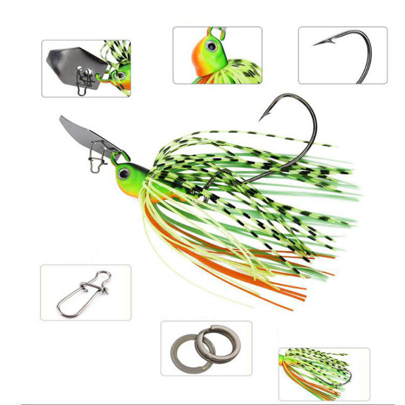 Chatter Bait 7g 9g 11g 14g 21g - Fishing Lure Buzzbait avis et prix
