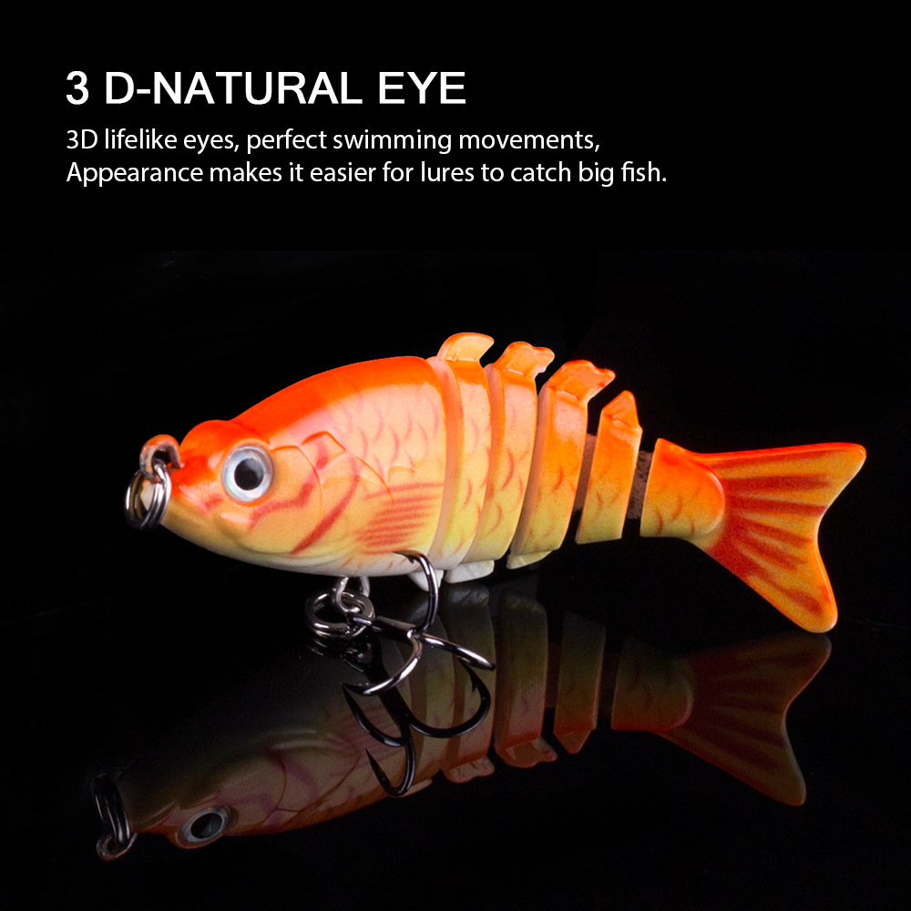 Mini Multi Jointed 6cm/4.7g Wo - Fishing Lure Popper avis et prix