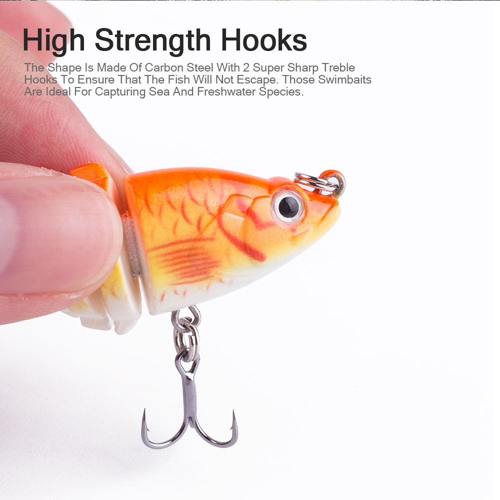 Mini Multi Jointed 6cm/4.7g Wo - Fishing Lure Popper avis et prix