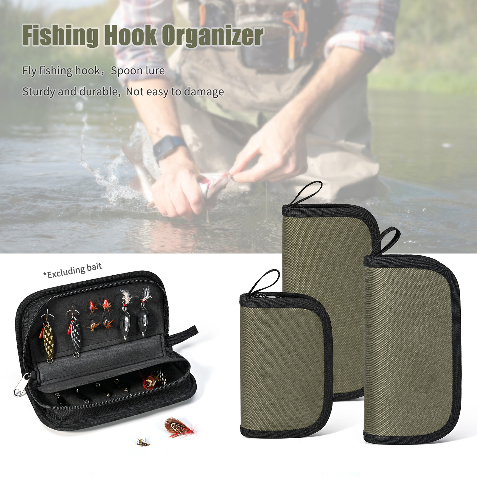 EVA Fishing Sequins Storage Ba - Fishing Lure Spinner avis et prix