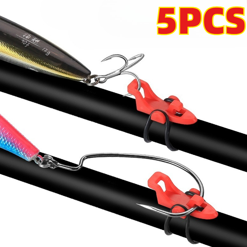 5pcs Fishing Rod Pole Hook Kee - Fishing Lure Jig avis et prix