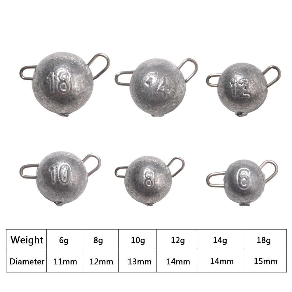 FTK 5pcs Supercontinent Sinker - Fishing Lure Jig avis et prix