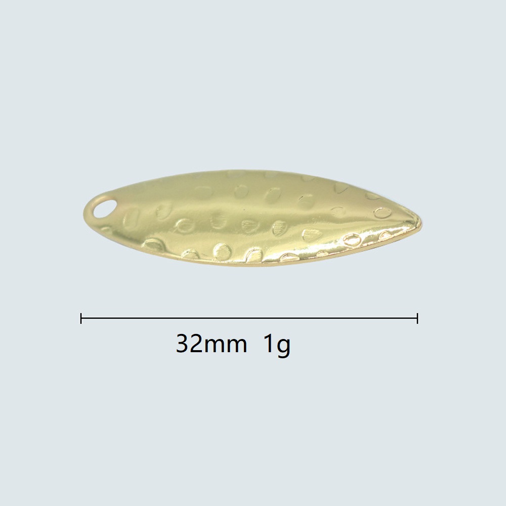 10Pcs/lot Willow leaf Sequin P - Fishing Lure Spinner avis et prix
