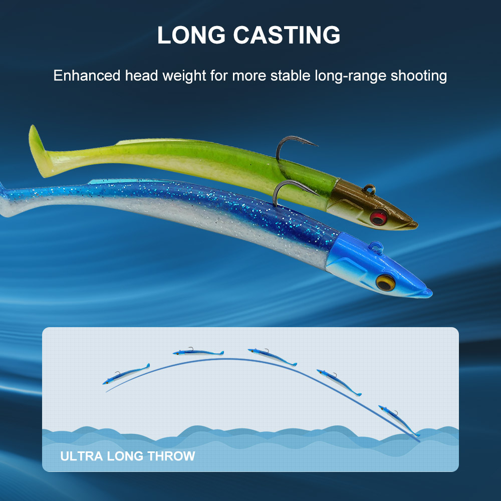 ESFISHING Fishing Lures Crazy  - Fishing Lure Soft Plastic avis et prix