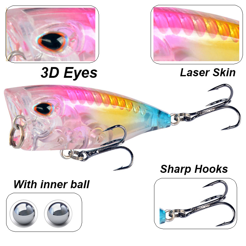 YUCONG 1PC Mini Popper Fishing - Fishing Lure Popper avis et prix