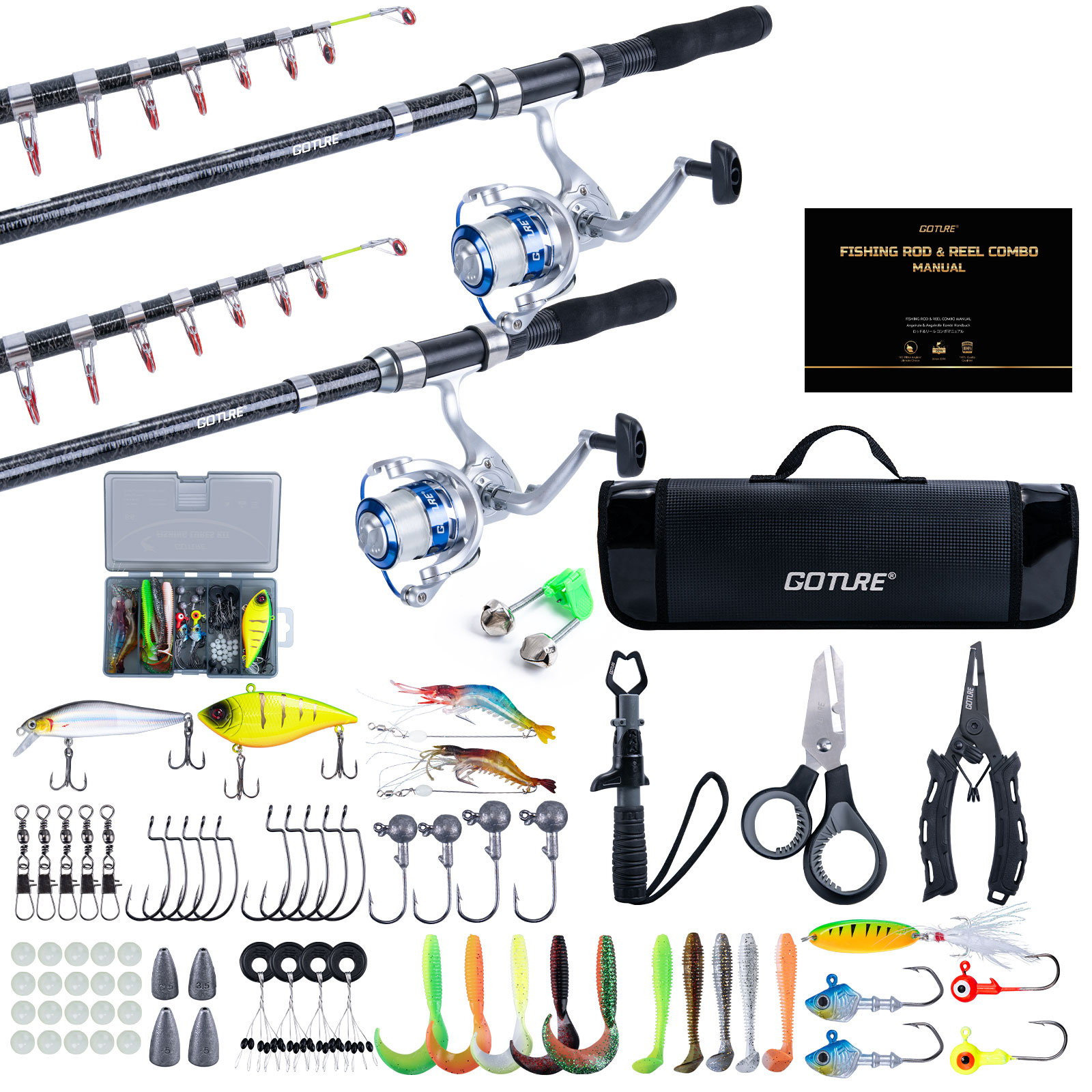 Goture Double Spinning Fishing - Fishing Lure Buzzbait avis et prix