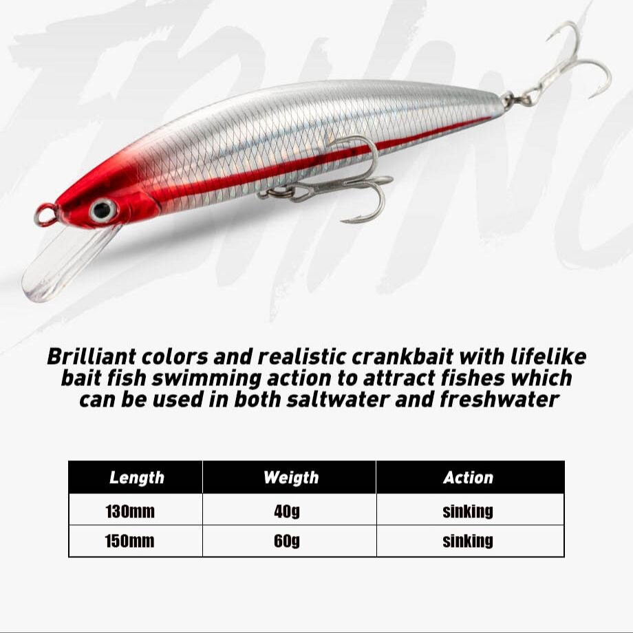 Fishing Lure Sinking Minnow 13 - Fishing Lure Accessories avis et prix