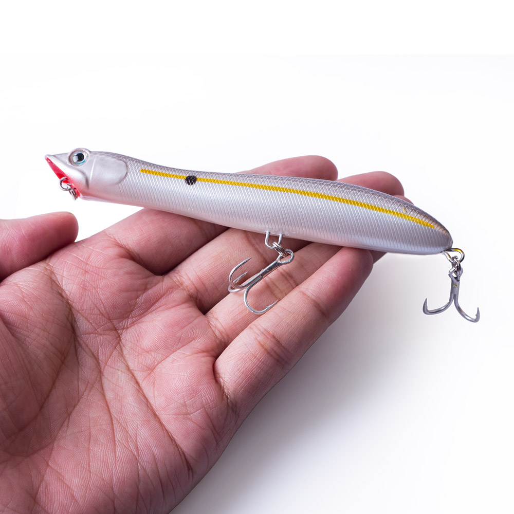 120mm/18g Topwater Pencil Popp - Fishing Lure Popper avis et prix