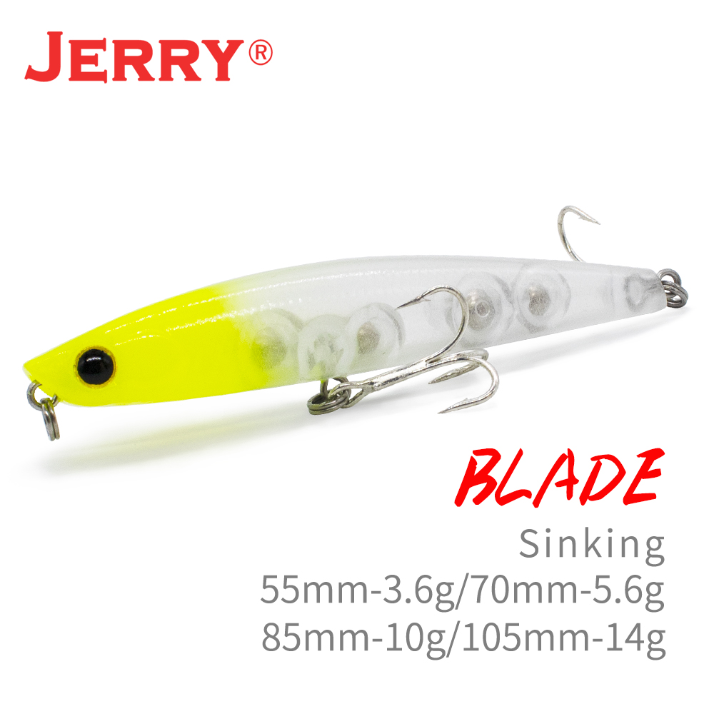 Jerry Blade Sinking Pencil Bai - Fishing Lure Blade Bait avis et prix