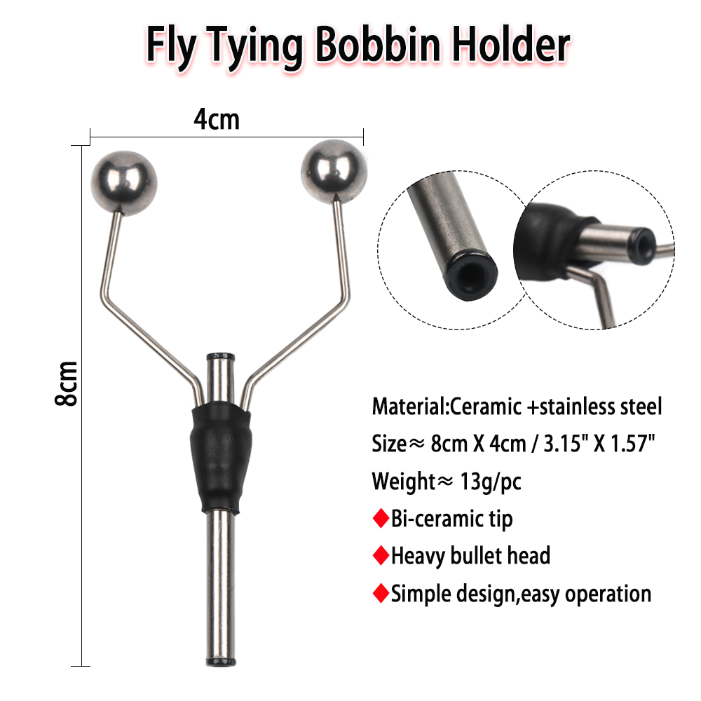 Vampfly Bi-Ceramic Tip Bobbin  - Fishing Lure Making Kit avis et prix