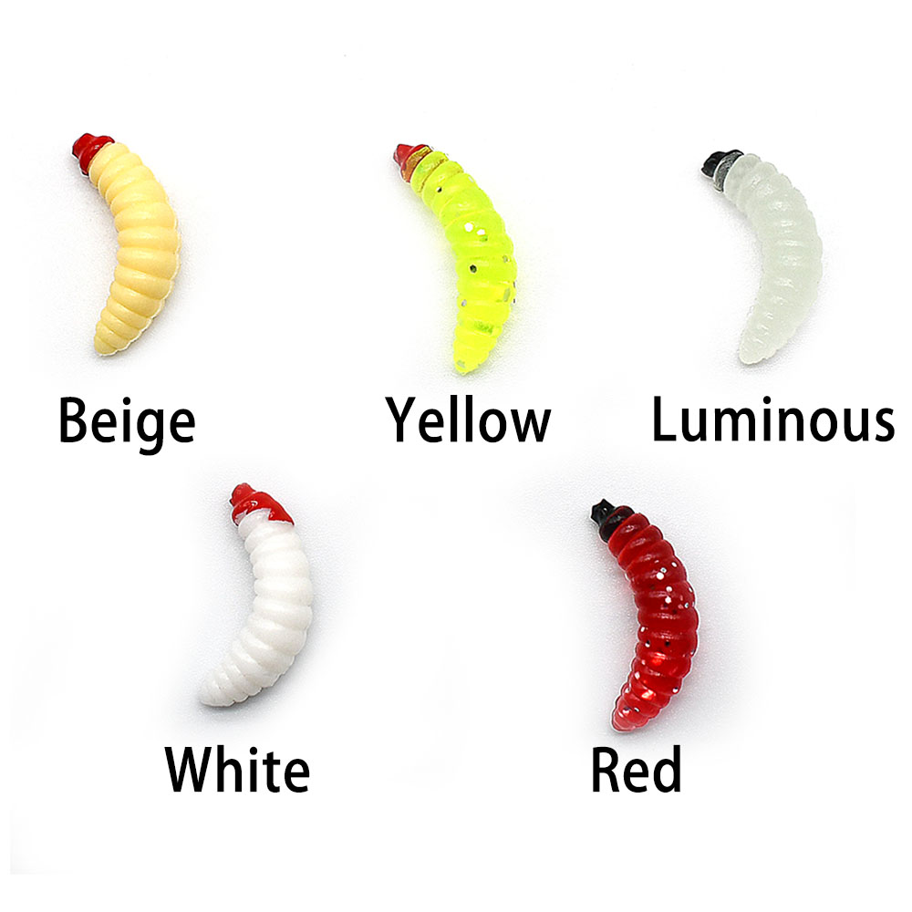 125Pcs Earthworm Fishing Bait  - Fishing Lure Soft Plastic avis et prix