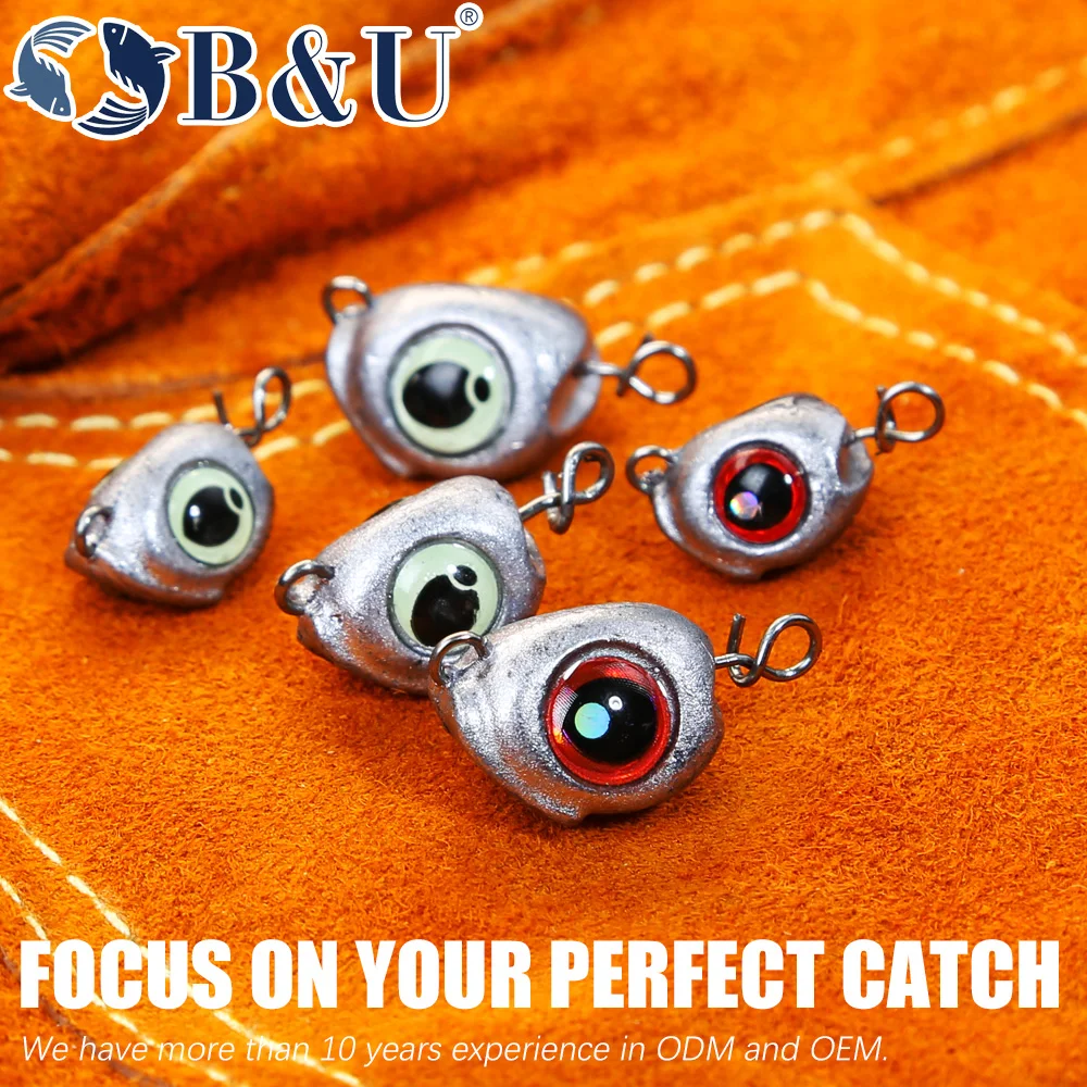 B&U Swing Jig head cheburashka - Fishing Lure Accessories avis et prix