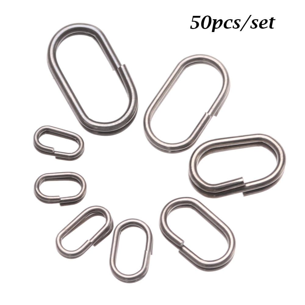 50 PCs/Lot 8/10/13/15/17/19mm  - Fishing Lure Accessories avis et prix